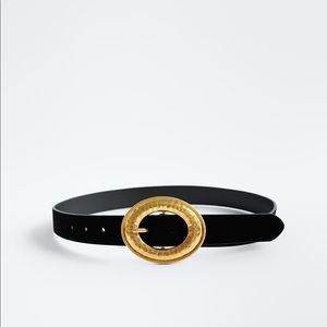 Zara Velvet Belt NWT size 32
